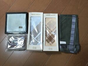 [ new goods ] men's handkerchie 5 sheets *ungaro Valentino MOUCHIIR other 