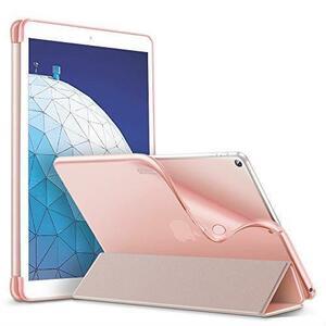 お得 ESR iPad Air 2019 ケース iPad Air3 10.5インチ ソフトカバー TPU 耐衝撃 傷防止 オートスリープ機能 軽量 薄型 三つ折りスタンド