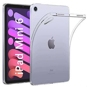 送料無料 NUPO iPad mini6 iPad mini (第6世代) ケース 耐衝撃 クリア 透明 TPU シリコン iPad mini 6 2021 専用カバー (透明)