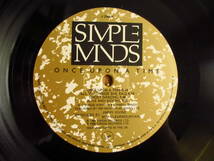 オリジナル / Simple Minds / シンプルマインズ / 世界的大ヒットアルバム / Once Upon A Time / Virgin / V2364 / UK盤_画像3