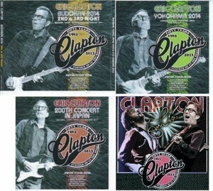 [SET 10CD] ERIC CLAPTON / FIFTY YEARS FURTHER ON UP THE ROAD JAPAN TOUR 2014 新品輸入プレス盤