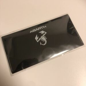 未使用★アバルト ABARTH　オリジナル　マスクケース　黒　ブラック　純正　ノベルティ★非売品