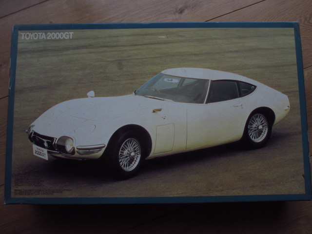 激レア物!TOYOTA2000GTトヨタ自動車株式会社プラモデル☆-