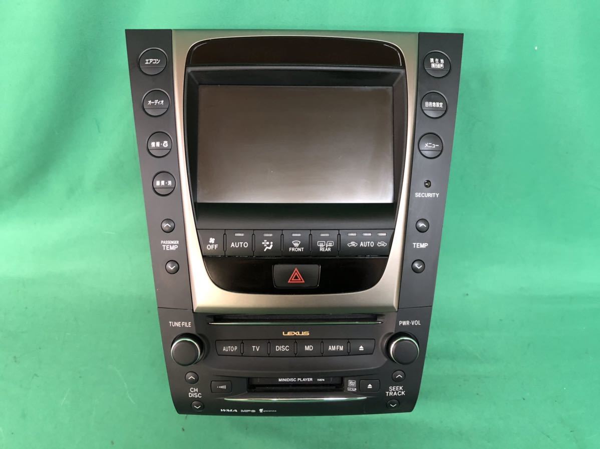 レクサス レクサス レクサス GS DBA-GRS196 マルチモニター | www
