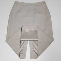 フランドル　LATIR　膝丈スカート　ライトグレー　サイズ3（約M～小さめLサイズ相当）_画像7
