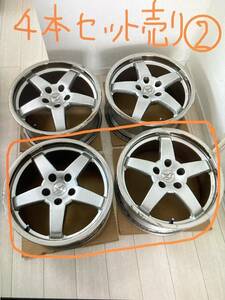 値下げ中！4本売りのみ② 計88,800円 希少 HAMANN ハーマン ホイール HM2 18×8.5J ET38 PCD120 5H OZ製 BMW E36 E46 Z3 Z4 X3 E87 E90 等