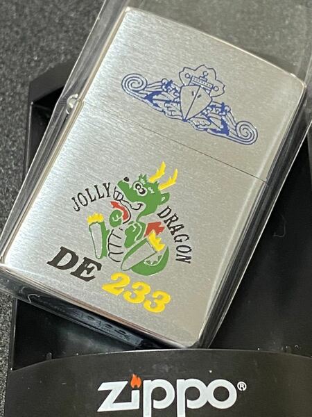 zippo JOLLY DRAGON DE 233 希少モデル ヴィンテージ 2001年製 シルバーインナー 2001年製