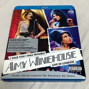 中古　北米版　Blu-ray　AMY WINEHOUSE　Live in London　I TOLD YOU I WAS TROUBLE