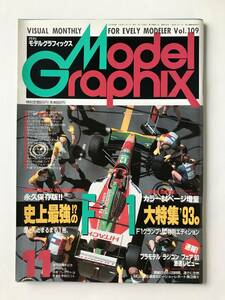 月刊モデルグラフィックス　1993年11月　Vol.109　特集：史上最強のF1大特集'93　　TM1894