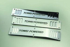 個人宅発送可能 TOMEI 東名パワード SR20DET メタルオーナメントプレート 日産 シルビア S13 180SX RPS13 CHROME クローム 日産 (195109)