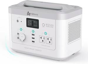 【即決】AlphaESS ポータブル電源 500Wh 大容量 500W 家庭用蓄電池 50Hz/60Hz 純正弦波