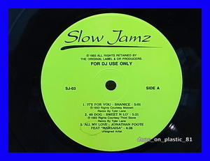 V.A./Slow Jamz-03/Shanice/Sweet N Lo'/Jonathan Foote/Zapp/Big Daddy Kane/UNV/この盤オンリー、REMIX!!!/SJ-03/5点以上で送料無料!/12'