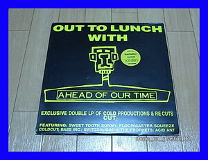 COLDCUT / OUT TO LUNCH WITH AHEAD OF OUR TIME/CUT-UP/UK-ORIGINAL/5点以上で送料無料、10点以上で10%割引!!!/2LP