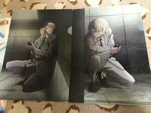 d085クリアファイル　劇場版　名探偵コナン　ゼロの執行人　AnimeJapan2018　安室　風見　2枚セット