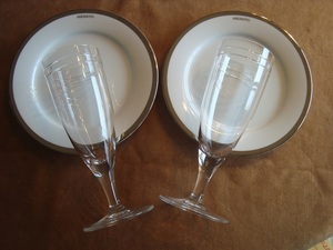 2 набора посуды Tiffany Glass и Mikimoto