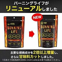 2SET NEW BURNING LIFE 燃焼系ダイエットサプリ L-カルニチン 必須アミノ酸BCAA 運動時の燃焼サポート _画像3