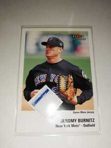 Jeromy Burnitz 2003 Fleer Tradition JSY /100