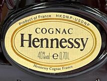 U097-K22-4566 HENNESSY ヘネシー コニャック ブランデー XO 40％ 700ｍｌ 未開栓 箱付き②_画像2