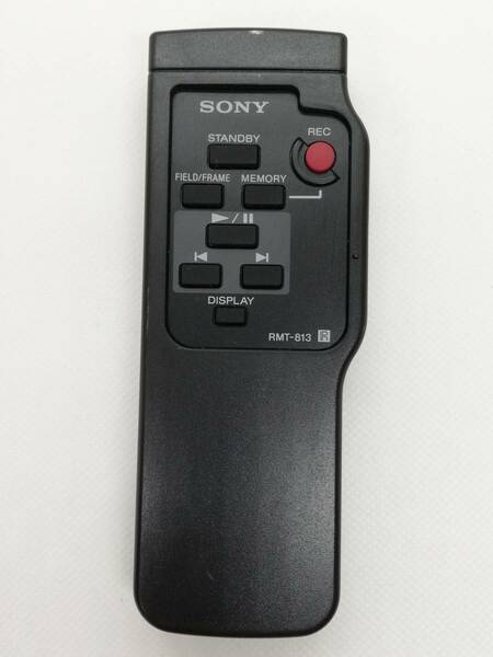 〈593）SONY RMT-813　ビデオカメラ　リモコン