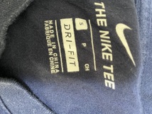 NIKE/ナイキ　Tシャツ　紺/ネイビー　メンズS　ビッグロゴ　アメリカ　古着　　K2036_画像6