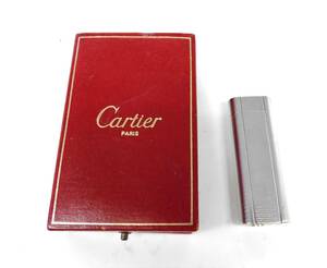 Cartier カルティエ ★ ガスライター 喫煙具 シルバー 着火未確認／現状出品 ケースあり