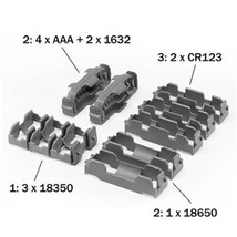 THYRM モジュラーインサートパック CellVault-5M電池ケース用 4種セット CR123/単4電池等対応 5MAcc002_画像2