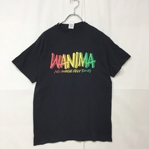 バンドＴ★Wanima/ワニマ 半袖Tシャツ ライブTシャツ 綿100％ ブラック 黒 サイズM メンズ_画像2