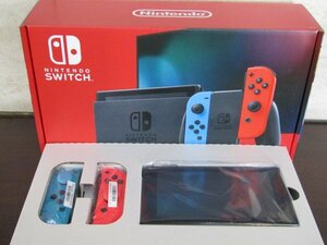 任天堂 Nintendo Switch ニンテンドースイッチ Joy-Con(L) ネオンブルー/(R) ネオンレッド/店舗印なし/中古品