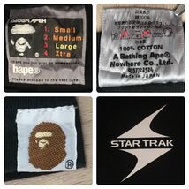 ★激レア★ star trak logo Tシャツ Lサイズ a bathing ape BAPE N.E.R.D NEPTUNES BBC NERD pharrell ベイプ エイプ nigo ir9_画像6