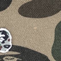 1st camo green ポロシャツ Sサイズ a bathing ape bape エイプ ベイプ アベイシングエイプ 迷彩 polo shirt m3333_画像4