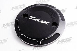 バイク用品 MOS製 YAMAHA ヤマハ T-MAX530 エンジンサイドカバー ブラック【送料800円】