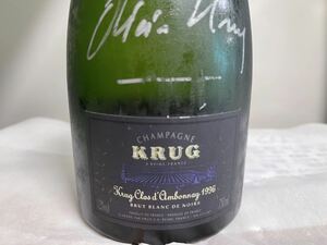 【レア】【箱無】KRUG Blanc de Noirs Clos d’Ambonnay クリュッグクロダンボネシャンパーニュ750ml12％