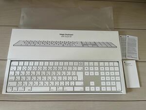 magic keyboard with touch ID and numeric keypad アップル mk2c3j/a