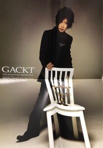 ポスター GACKT the GazettE ガゼット 付録 雑誌 クーポン消化 v系 ヴィジュアル系 ガクト ルキ 麗 葵 