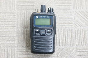 【通電OK】MOTOROLA モトローラー デジタル簡易無線 GDB4500 免許局 業務無線 65CH 本体のみ スタンダード