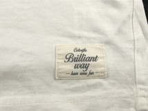 Brilliantway キッズ 女の子 半袖 カットソー 白 130 美品 送料185円 カットソー 女の子 140サイズ_画像4