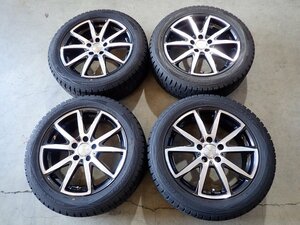 NP4790【送料無料225/50R17】W246 Bクラス W205 Cクラスなどに ダンロップ 中古スタッドレス ■17×7J 112/5H ET49■