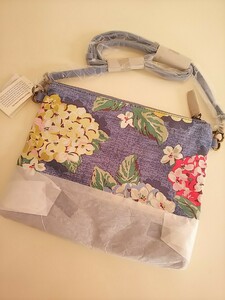  新品！Cath Kidston水色花柄のショルダーバッグ