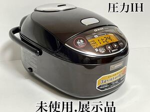未使用.展示品 ZOJIRUSHI 圧力IH炊飯ジャー 極め炊き NP-ZG10 ダークブラウン