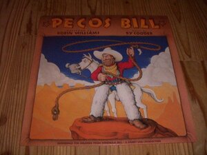 ●即決！LP：ROBIN WILLIAMS RY COODER PECOS BILL ライ・クーダー ロビン・ウィリアム：US盤 