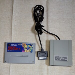 スーパーファミコン用 スーパースコープ6 Nintendo ソフト セット