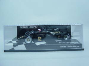 送料300円～ MINICHAMPS 1/43 LOTUS RENAULT 94T 1983 #12 N.MANSELL ロータス ナイジェル・マンセル デカール付き