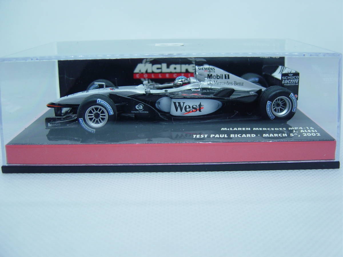 即決 PMA ミニチャンプス 1/43 マクラーレン MP4/16
