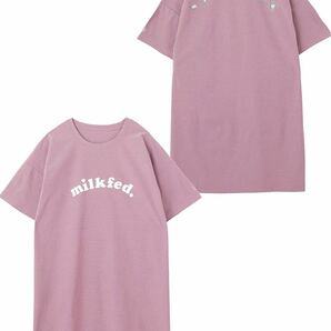 MILKFEDミルクフェド[ミルクフェド] ラッシュガード x OP Big SS TEE Cooper Swim Suit 