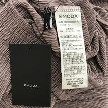 EMODA　エモダ　ルーズプリーツパンツ　Fサイズ　パープル　S6-120　USED_画像7