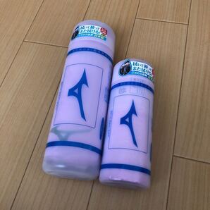 【大・小セット】MIZUNO セームタオル 紫