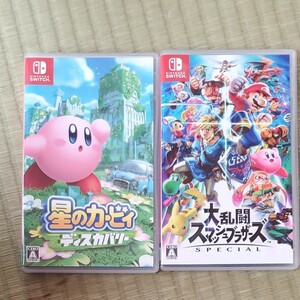 【Switch】 星のカービィ ディスカバリー 【Switch】 大乱闘スマッシュブラザーズ SPECIAL