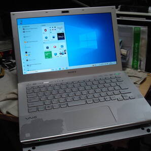 Windows10 Intel i5-3210M 2.5GB メモリ4GB SSD240GB(新) SONY 13インチ SVS131B12N 送料無料