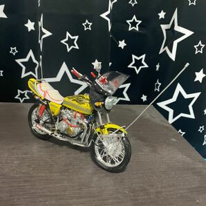 アオシマ 1/12 HONDA CB400 FOUR II 改 Z II テール 族車仕様 プラモデル 完成品 