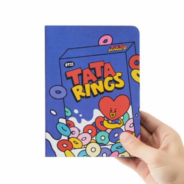 値下げ！新品!公式!LINEフレンズ!日本限定!BT21!分厚いハードカバーノート!TATA!